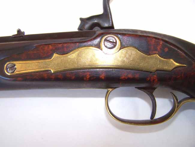 A RARE Kentucky Pistol possibly made in Lehigh County, PA, circa 1840 — image 7